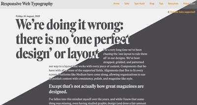 Screenshot of my site simulating both light and dark mode
