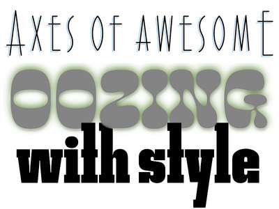 Example of really unique variation axes