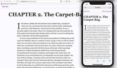 Responsive heading sizes in large and small screens