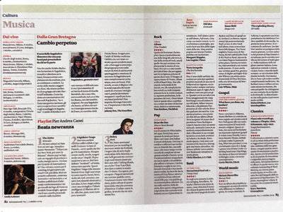 Image of 2-page spread from Internazionale