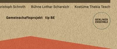 A closeup of the texture and details created for the poster