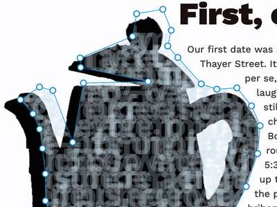 Shape masking and text fill