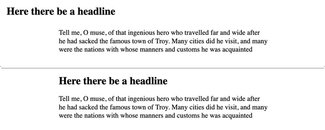 Difference in setting max-width in ems or rems in differently sized text elements