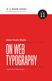 On Web Typography book cover