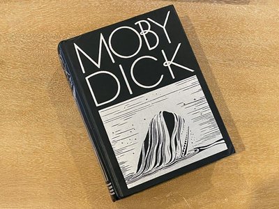 Rockwell Kent edition of Moby Dick book cover